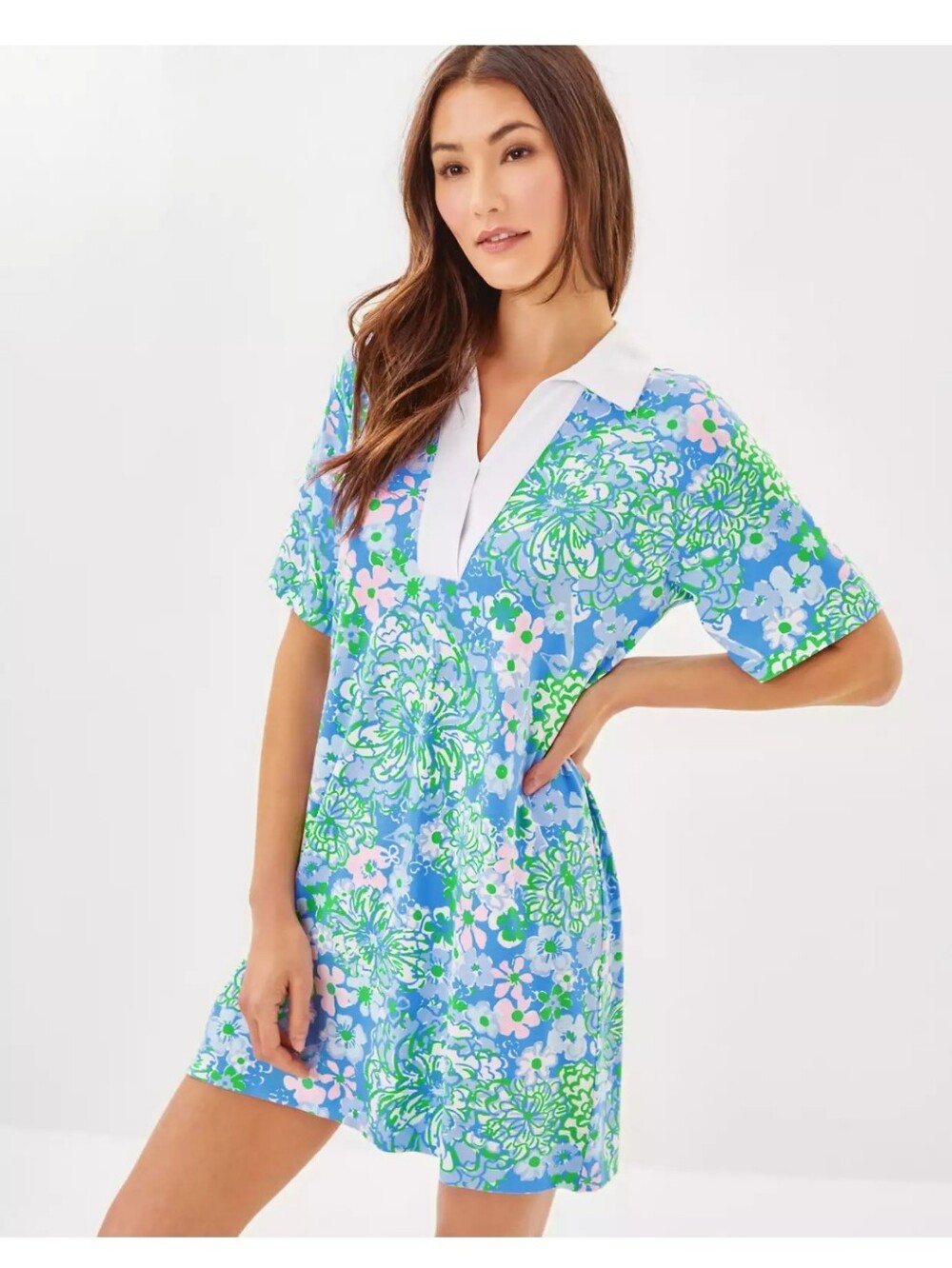 Lilly Pulitzer Upf 50 Alden Dress Sz Med Solsafe